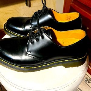 Dr Marten leather shoes